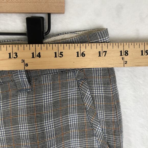 TOMMY BAHAMA Shorts Men's 34 Blue Plaid Linen Silk Paradise Nation Beach Resort - Picture 7 of 9